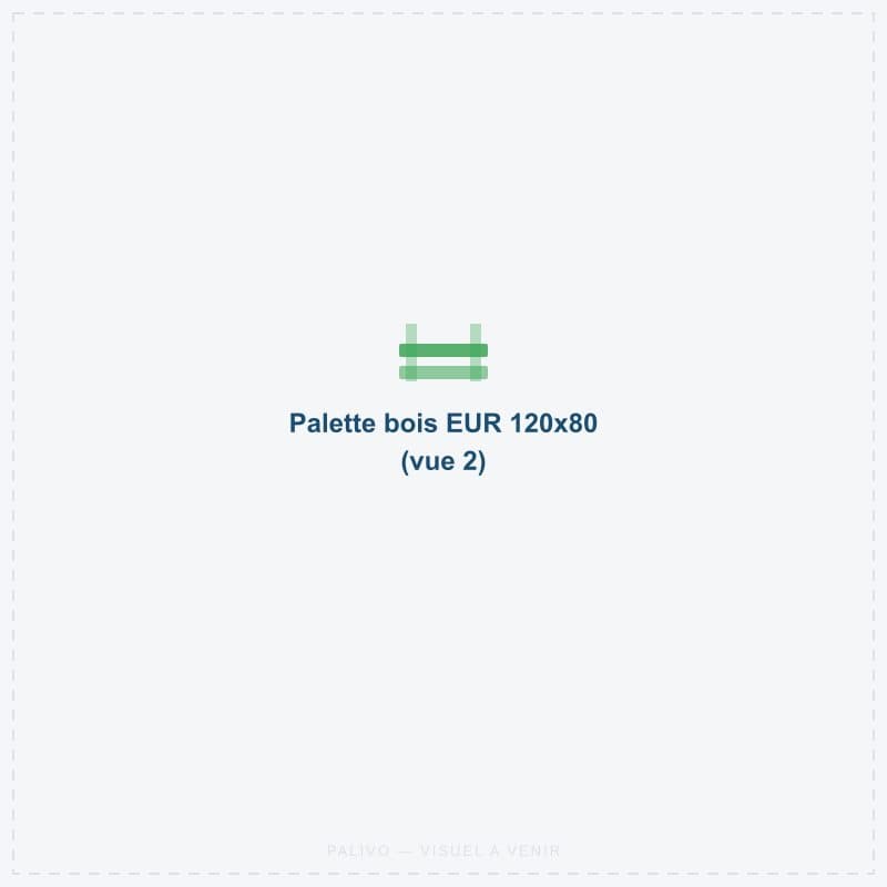 EUR 120x80 Wood Pallet