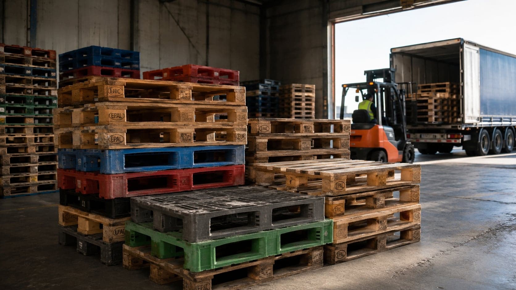 Collecte de palettes usagées PALIVO