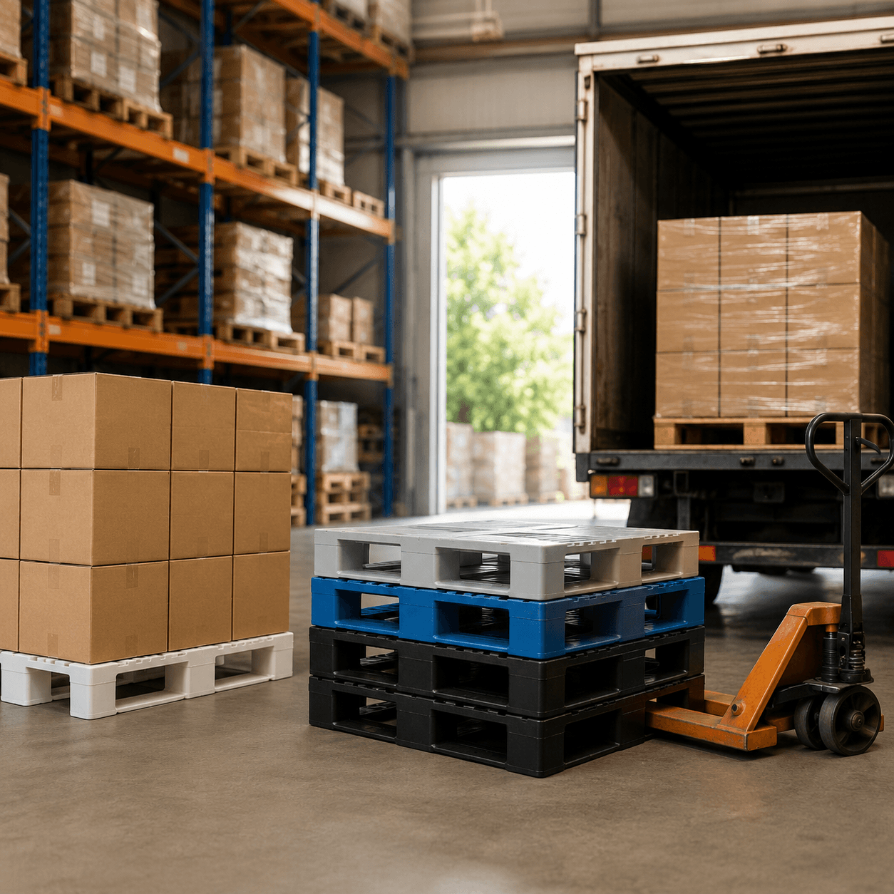 Storing and Transporting Pallets Properly: Good Logistics Practices