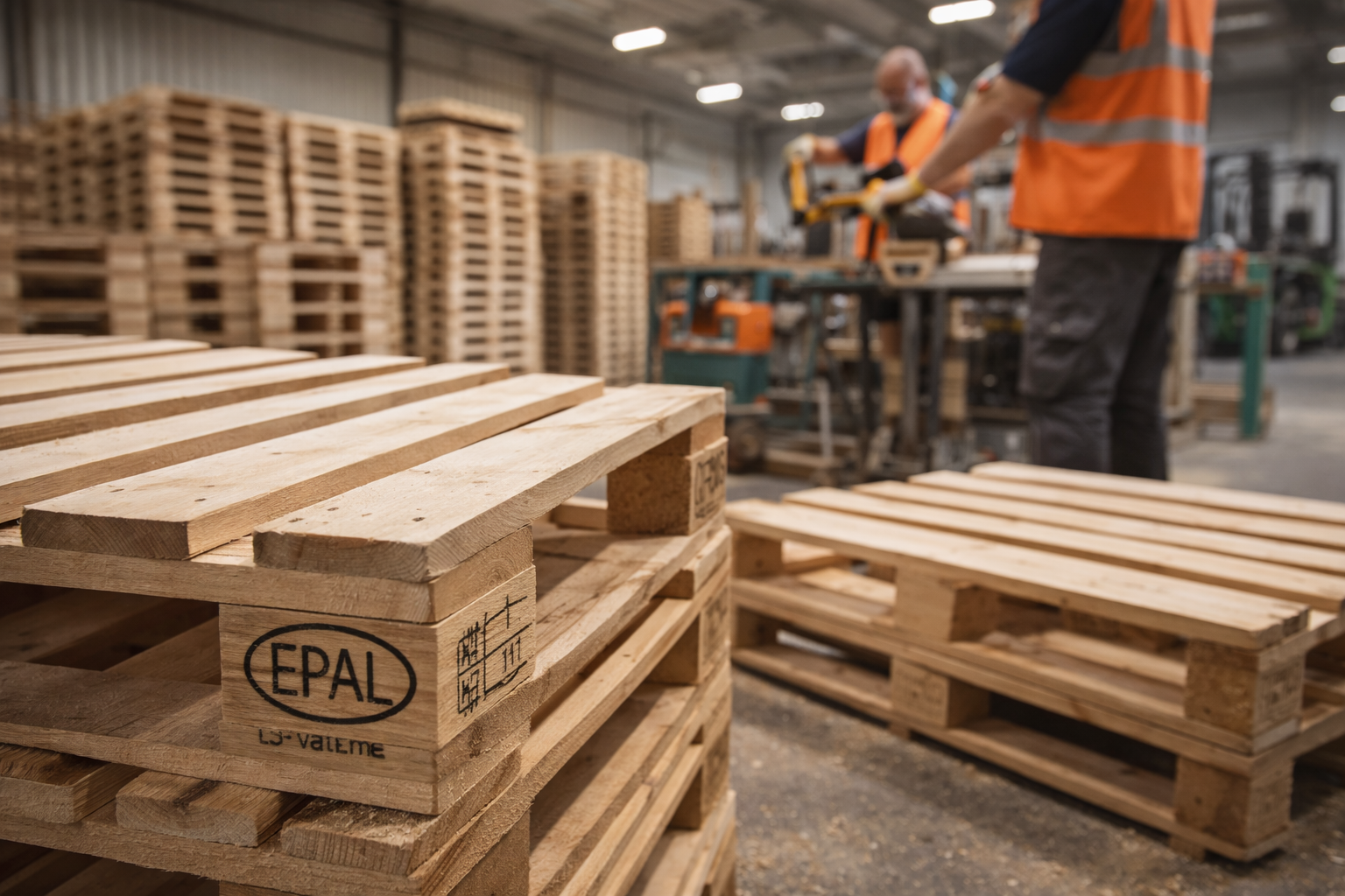Notre expertise au service des palettes en bois