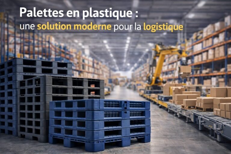 Palettes en plastique