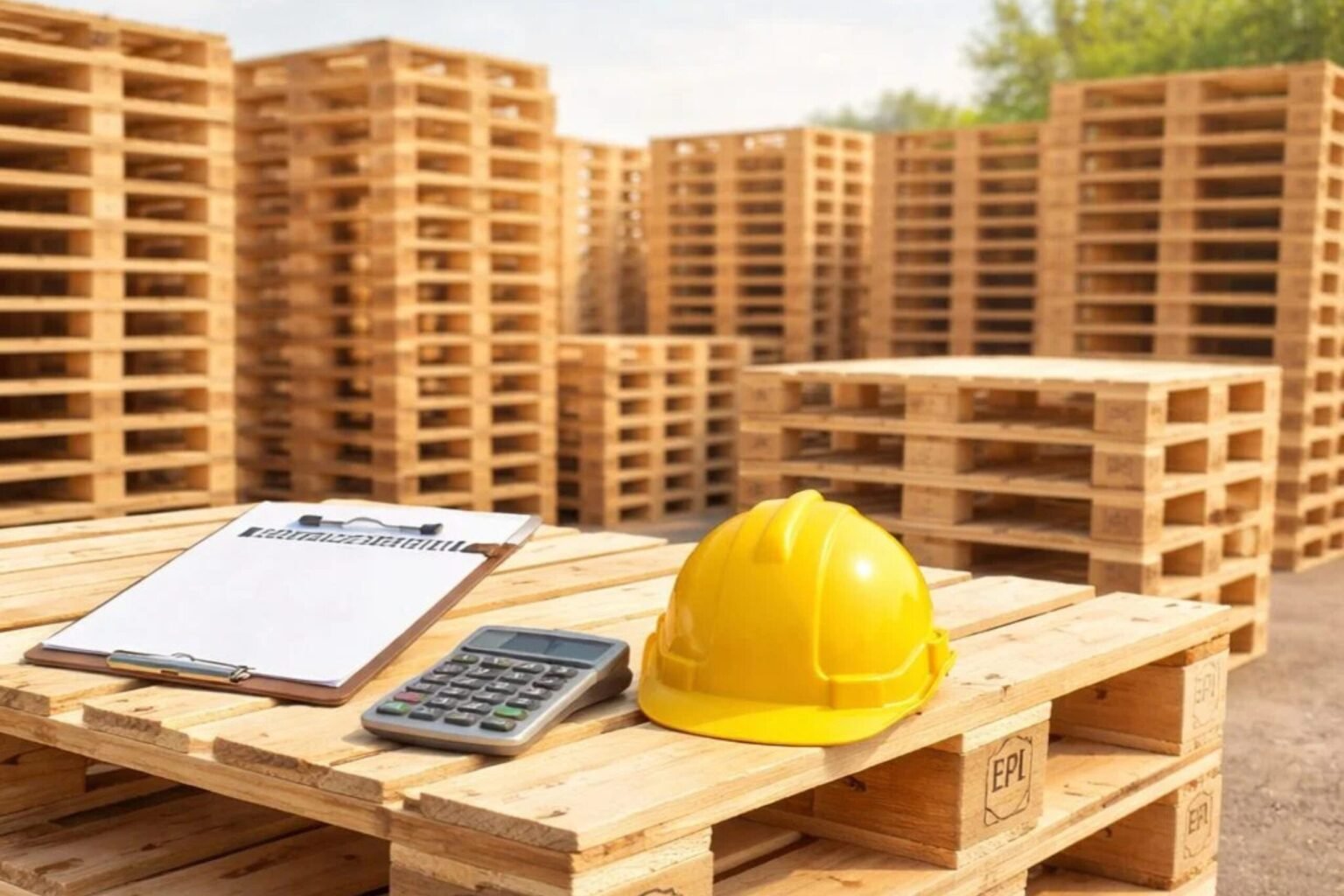 palettes en bois